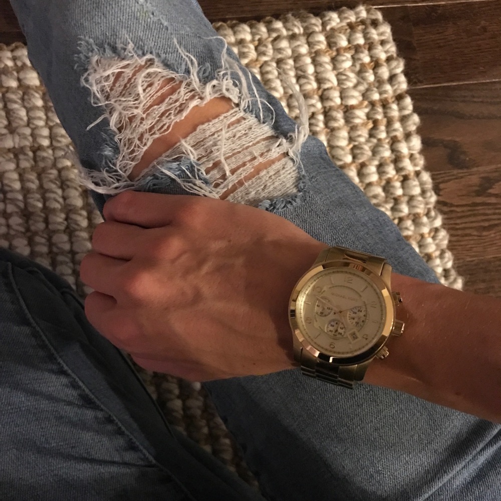 Women’s Michael Kors Gold Watch
